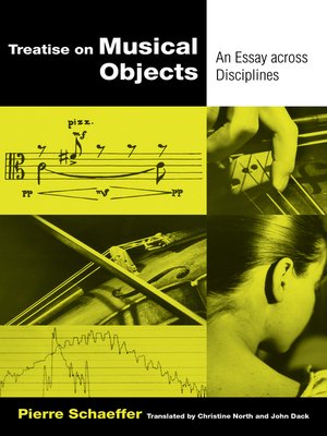 cover image of Treatise on Musical Objects